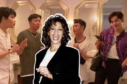 Tức cảnh sinh tình, Cờ cá ngựa ngẫu hứng tái hiện bản hit kinh điển của danh ca Whitney Houston ngay trong... WC