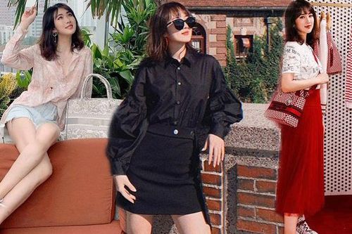 Dù 'lên đồ' đơn giản, nhưng nàng tiểu thư con nhà giàu vẫn khí chất ngút ngàn