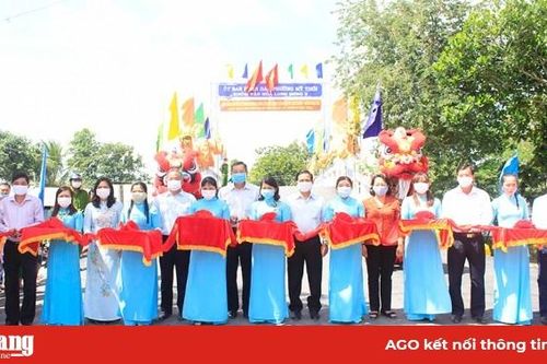 Khánh thành 3 công trình ở phường Mỹ Thới