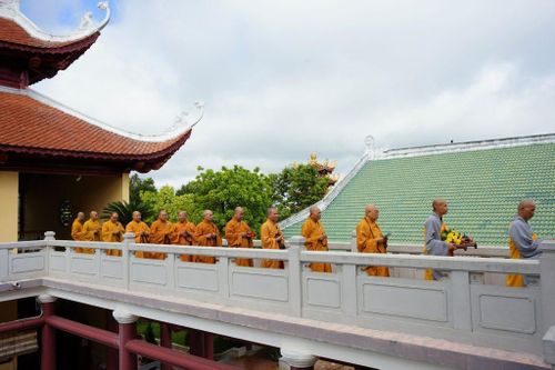 Kon Tum : Chư Tăng Bố-tát tại trường hạ Huệ Chiếu