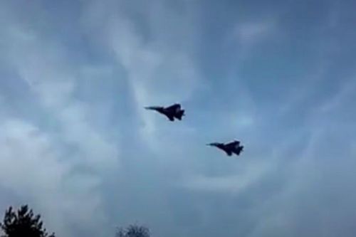 Tiêm kích Su-30SM tuần tiễu nhằm ngăn 'sự xâm lược'' của NATO