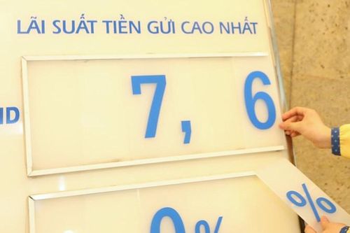 Lãi suất tiền gửi có thể giảm thêm vào cuối năm