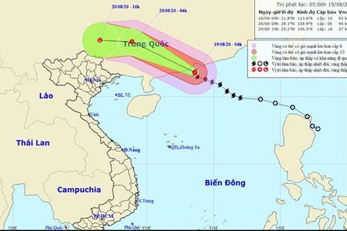 Tin bão mới nhất cơn bão số 4