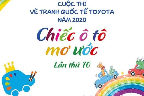 Toyota phát động cuộc thi vẽ 'Chiếc ô tô mơ ước lần 10'
