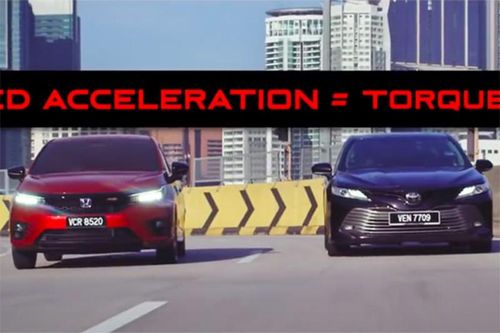 Honda City RS mới chỉ đích danh Toyota Camry để 'cà khịa'