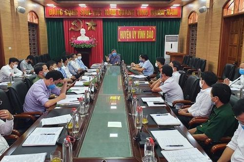 Lãnh đạo TP Hải Phòng kiểm tra công tác phòng chống dịch Covid-19