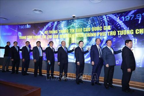 16 bộ, ngành và 63/63 tỉnh, thành đã kết nối với Hệ thống thông tin báo cáo quốc gia