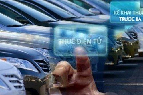 Từ hôm nay, có thể ngồi nhà làm giấy đăng ký ô tô, nộp phí trước bạ trực tuyến