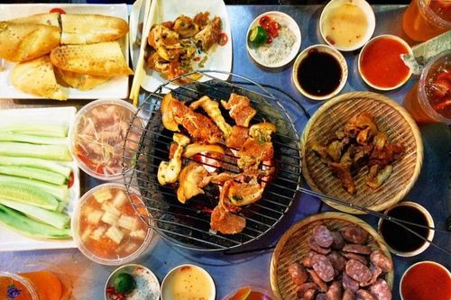 Thưởng thức các món nhắng nướng ngon quên lối về