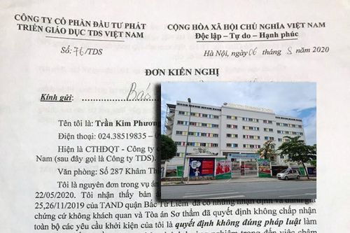 Phúc thẩm tranh chấp Cty TDS - Trường Newton: 'Tòa sơ thẩm vi phạm thủ tục tố tụng'?