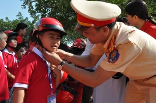 Vĩnh Phúc: Thực hiện quy định về ATGT thành tiêu chí đánh giá thi đua trong nhà trường