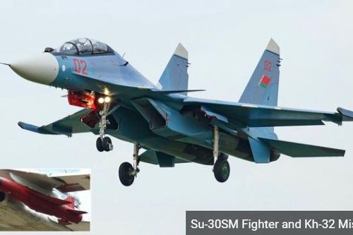 Tiêm kích Su-30 sẽ là sát thủ săn hạm hàng đầu thế giới với tên lửa Kh-32 mới