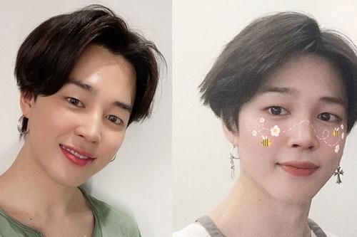Ji Min (BTS) gây tranh cãi vì dùng filter chỉnh ảnh quá... nữ tính