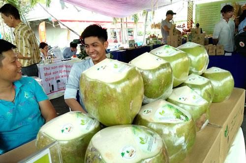 Thấy gì từ dừa Việt xuất khẩu mạnh vào Thái Lan?