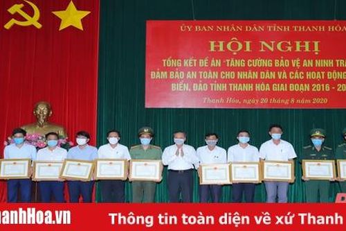 Thanh Hóa tăng cường bảo vệ an ninh trật tự, đảm bảo an toàn cho Nhân dân và các hoạt động kinh tế biển, đảo