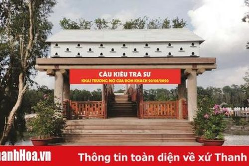 Chính thức khai trương cầu kiều Trà Sư