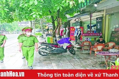 Hiệu quả bước đầu từ việc bố trí công an chính quy về xã ở huyện Thọ Xuân
