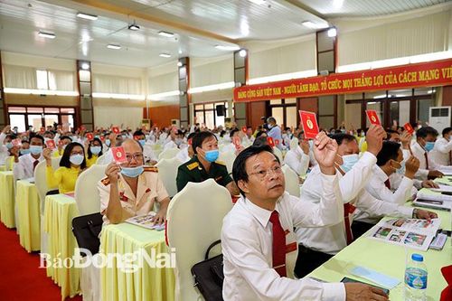 Đại hội đại biểu Đảng bộ TP.Biên Hòa lần thứ XII họp phiên trù bị