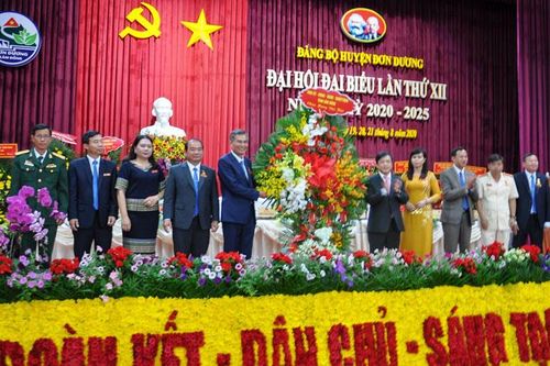 Khai mạc Đại hội đại biểu Đảng bộ huyện Đơn Dương lần thứ XII, nhiệm kỳ 2020 - 2025