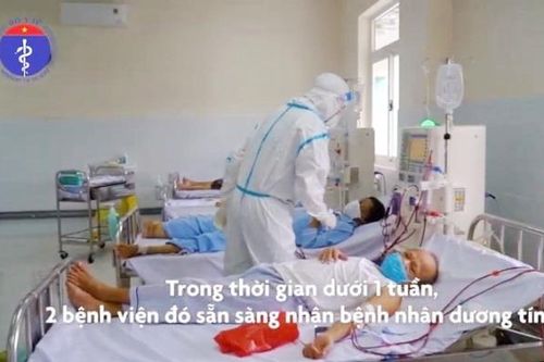 2 ngày thần tốc biến BV huyện thành cơ sở hiện đại điều trị bệnh nhân COVID-19