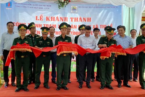 PV GAS tài trợ 4 tỷ đồng xây Trạm xá quân dân y xã Tri Lễ, Nghệ An