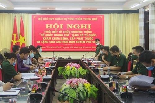 Thừa Thiên Huế phối hợp tổ chức chương trình 'Tổ quốc trong tim'
