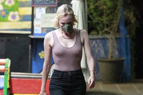 'Người đẹp thành Troy' Diane Kruger mặc bó sát táo bạo ra phố