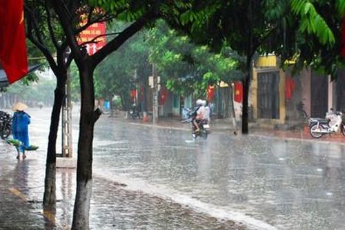 Mưa lớn diện rộng ở vùng núi Bắc Bộ và thủ đô Hà Nội