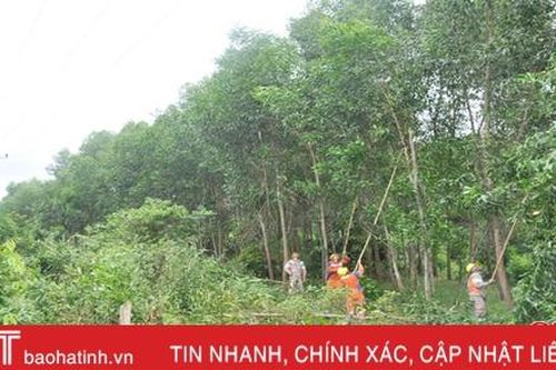 Điện lực Hà Tĩnh tuyên truyền, cảnh báo các nguy cơ tai nạn điện trong mùa mưa bão