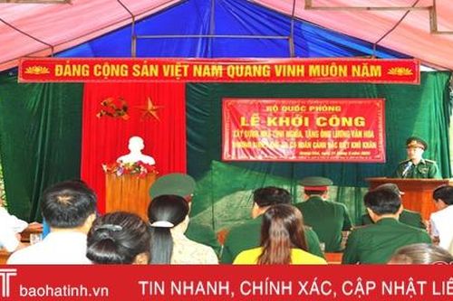 Bộ Quốc phòng tặng nhà tình nghĩa cho thương binh ở Hương Khê