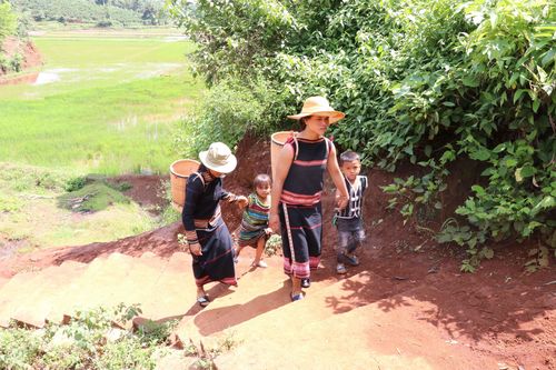 Những chiếc gùi trong văn hóa người Jrai ở Tây Nguyên