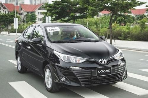 Top 5 mẫu sedan bán chạy nhất tháng 7