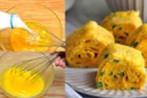 Thêm một thứ nước đặt biệt trước khi rán, trứng chiên sẽ xốp mịn, thơm lừng