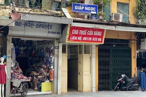 Bất động sản kinh doanh trên phố cổ bao giờ hết 'bết bát'?