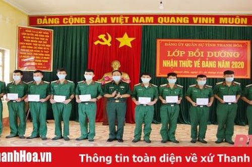 ĐUQS tỉnh Thanh Hóa: Bế mạc bồi dưỡng lớp nhận thức về Đảng năm 2020