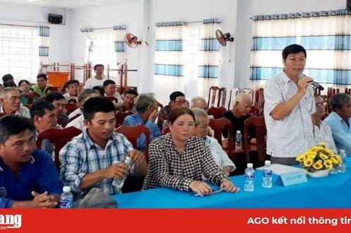 Tân Châu tăng cường tiếp xúc, đối thoại với nhân dân
