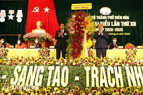 Đại hội Đảng bộ TP.Biên Hòa lần thứ XII chính thức khai mạc