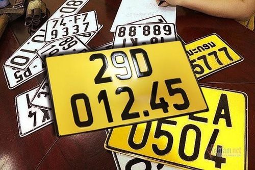 Thủ tục còn rườm rà khi đổi màu biển số xe