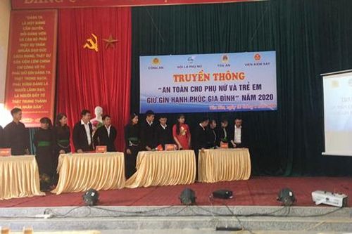 Truyền thông 'An toàn cho phụ nữ và trẻ em, giữ gìn hạnh phúc gia đình'