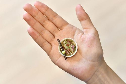 Mô hình phở siêu nhỏ của cô gái Hà Nội lên AFP