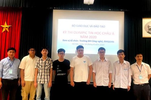 6 thí sinh Việt Nam giành huy chương Olympic Tin học châu Á