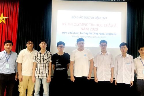 Việt Nam giành 6 huy chương tại Olympic Tin học Châu Á - Thái Bình Dương