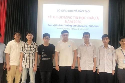 Việt Nam giành 6 huy chương tại Olympic Tin học Châu Á Thái Bình Dương