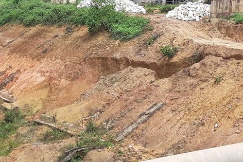 Cận cảnh kênh tưới tiêu 756 tỷ bị công an yêu cầu cung cấp hồ sơ