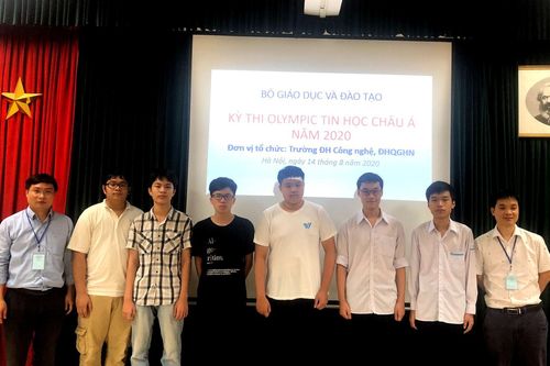 6 học sinh Việt Nam giành huy chương tại Olympic Tin học châu Á