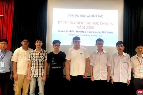 Việt Nam giành huy chương Vàng Olympic Tin học châu Á
