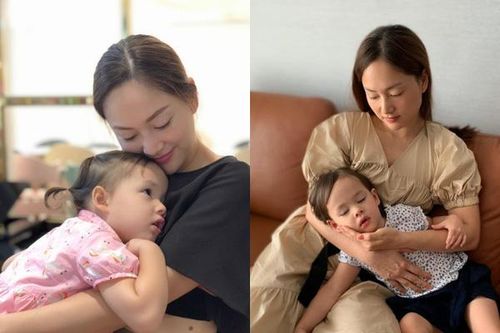 Lan Phương xót cảnh con gái nôn mửa, vào bệnh viện vẫn ôm mẹ không rời