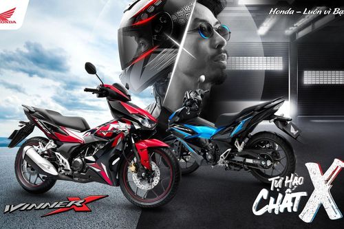 Honda Winner X có thêm phiên bản mới, thay đổi về tem xe thể thao hơn