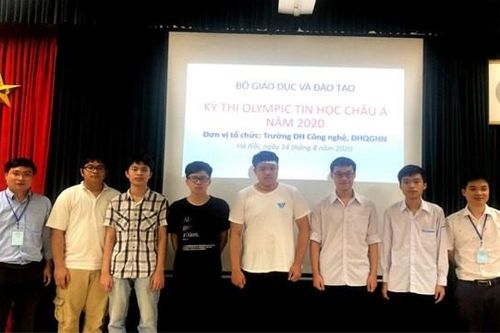 6 học sinh Việt Nam giành huy chương tại Olympic Tin học châu Á Thái Bình Dương
