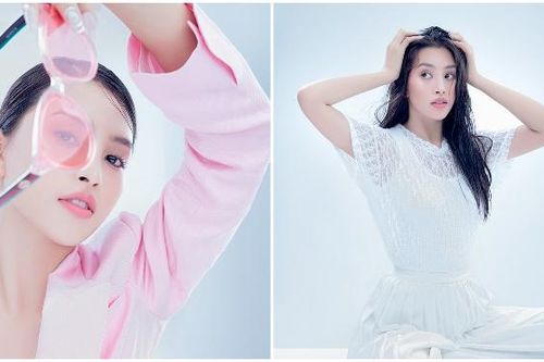 Tiểu Vy khoe nhan sắc trong trẻo, ngọt ngào mừng sinh nhật